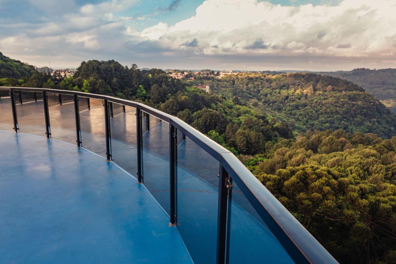 Hotel E Restaurante Giratorio Rf Vision - A Melhor Vista 360 De Gramado Luaran gambar