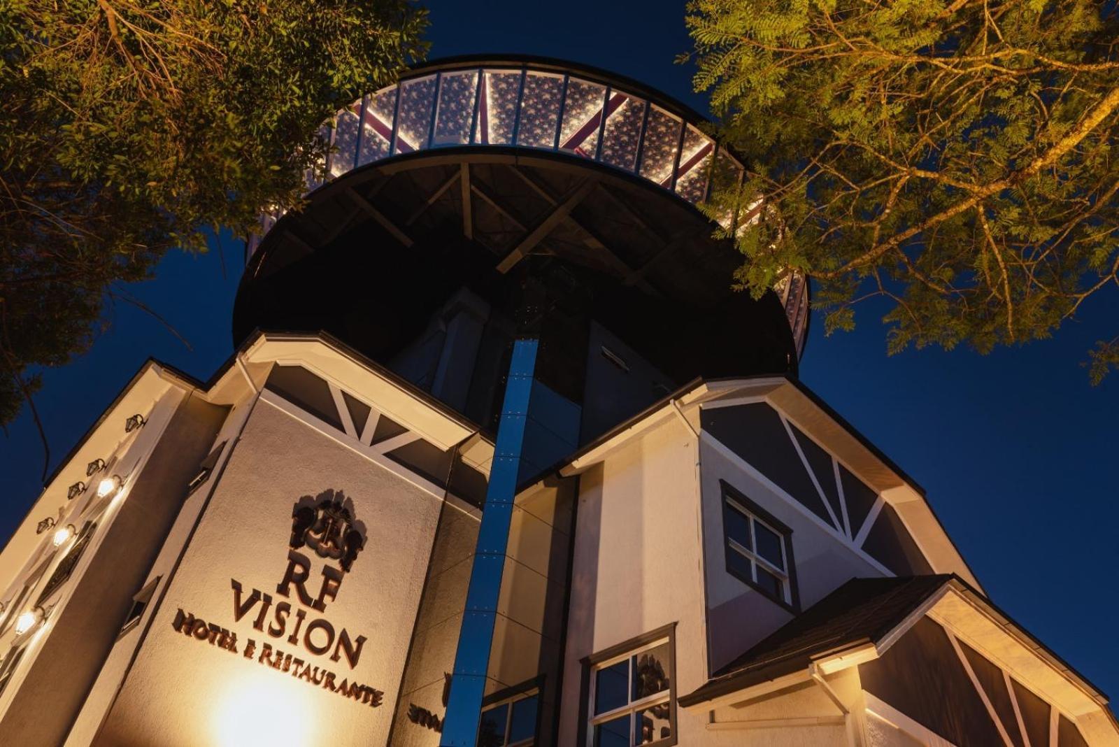 Hotel E Restaurante Giratorio Rf Vision - A Melhor Vista 360 De Gramado Luaran gambar